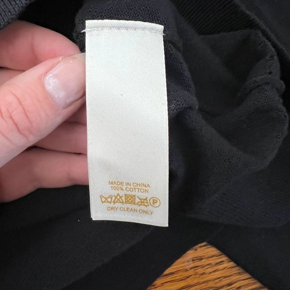 Kate Spade "Rio" Embellished Cardigan Jeweled Neckline Black - Medium - Picture 6 of 8